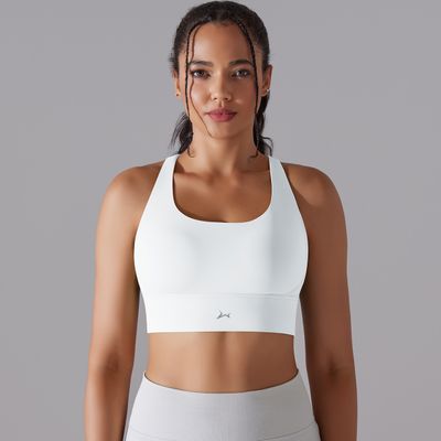 Wondr White Support Bra