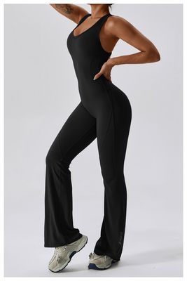 Wondr Open Back Wide Leg Jumpsuit