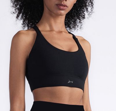 Wondr Adjustable Black Bra