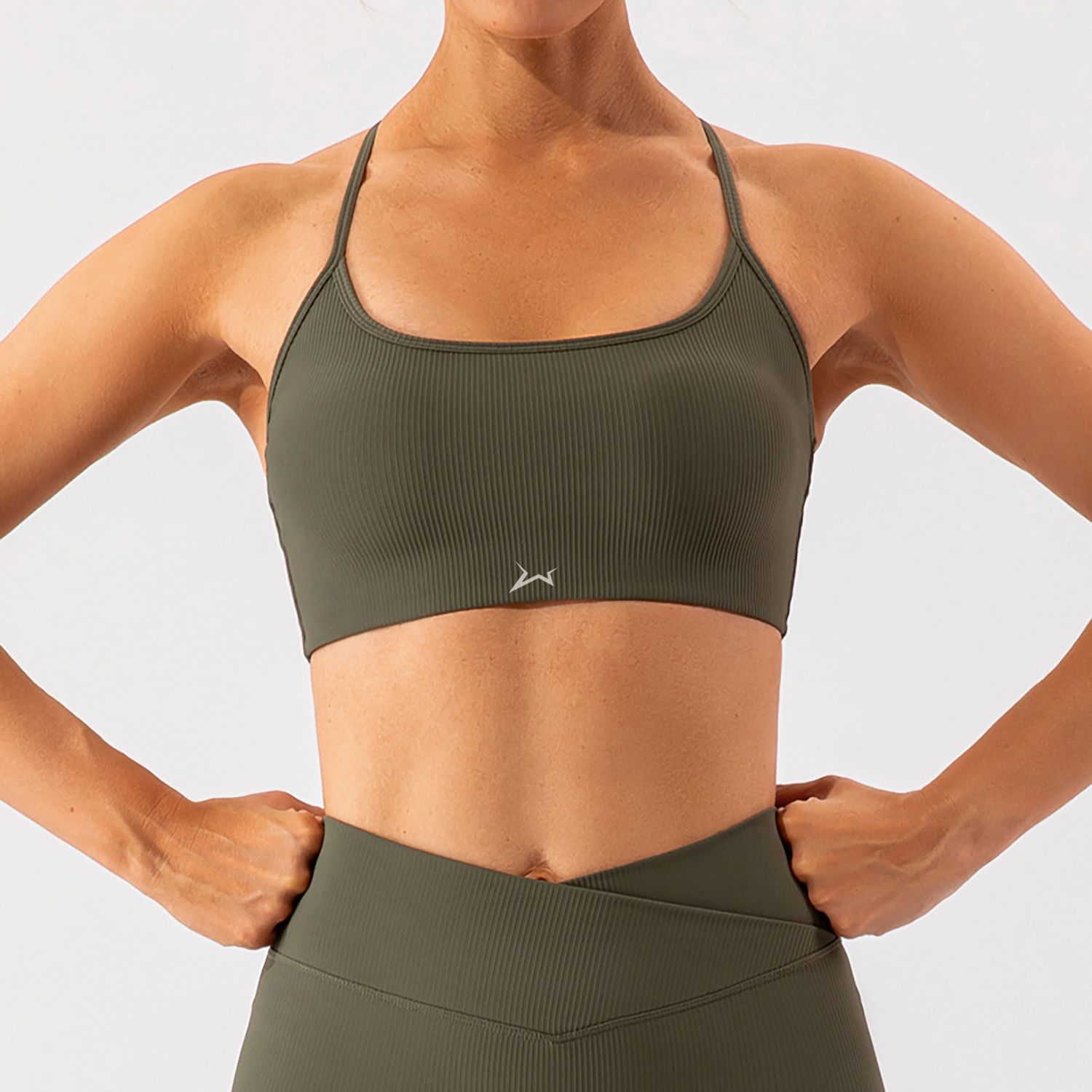 Wondr Ribbed Y-Back Bra