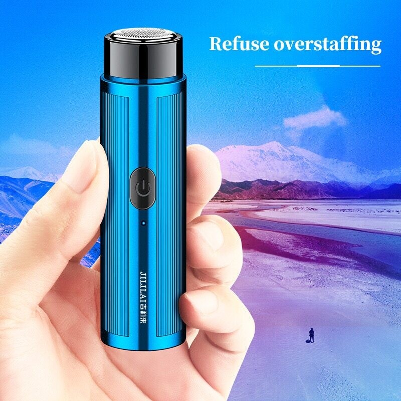Mini Electric, Portable, Razor Beard Knife Usb Charging Mens Shaving Machine