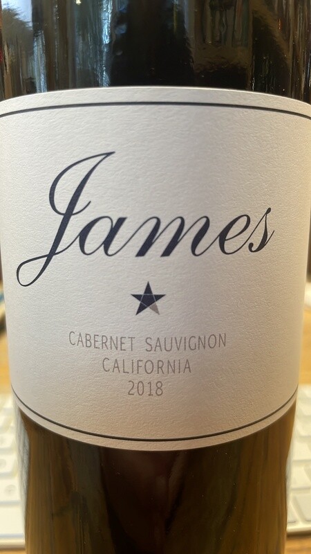 James Cabernet Sauvignon California ‘18 (750ml)