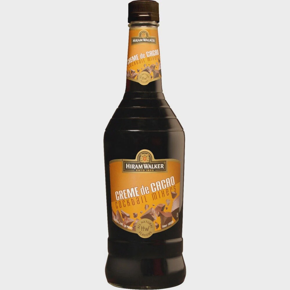 Hiram Walker Creme de Cacao Dark (750ml)
