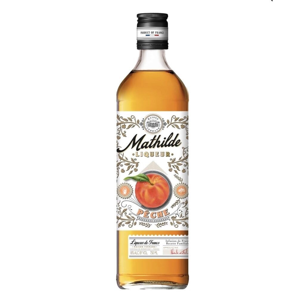 Mathilde liqueur peach (375ml)
