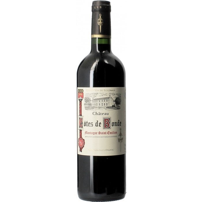 Chateau Cotes de Bonde Montagne Saint-Emilion (750ml)