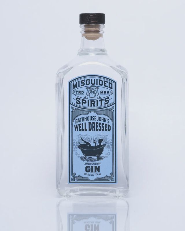 Bathhouse John&#39;s Well Dressed Gin (750ml)