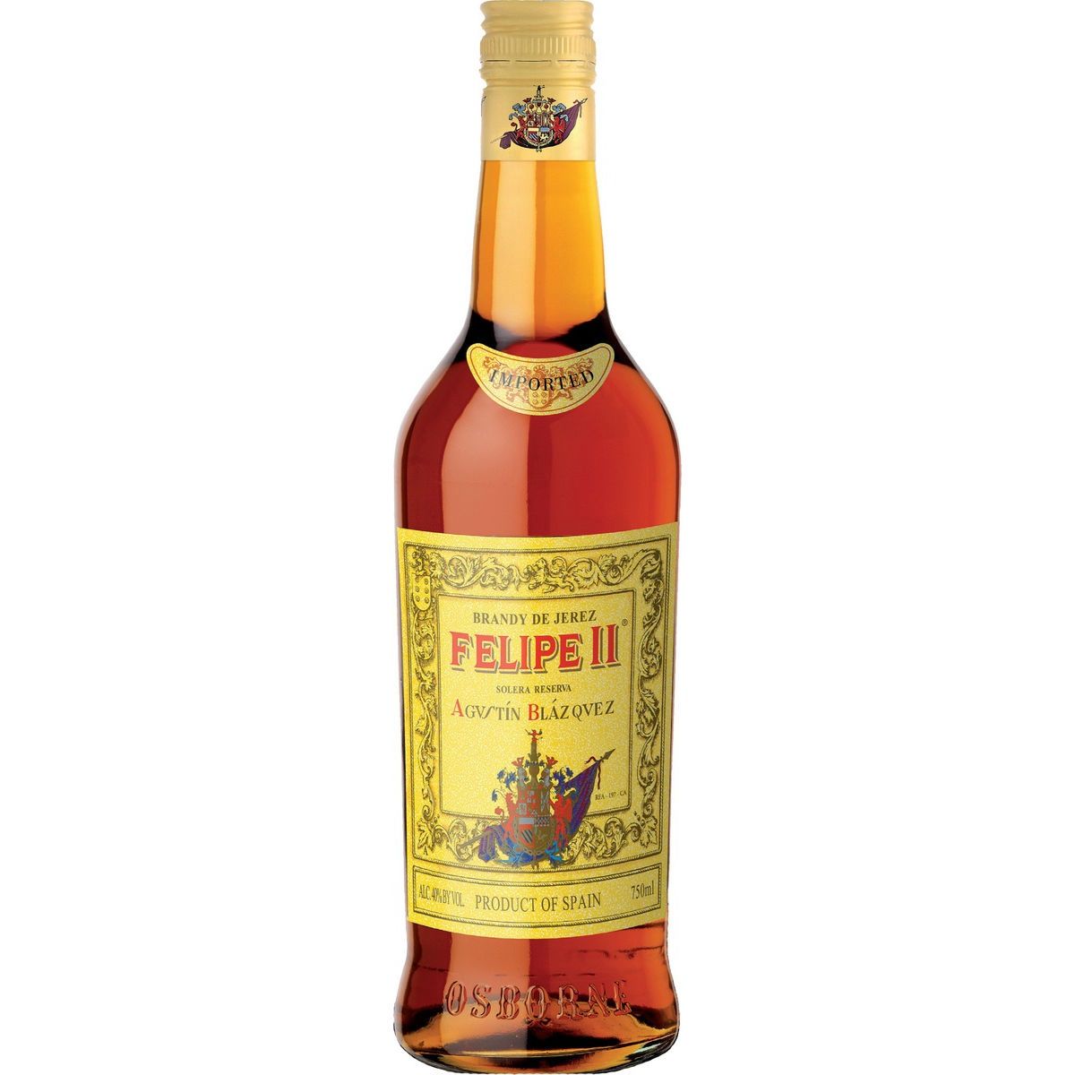 Felipe II Brandy Solera (750ml)