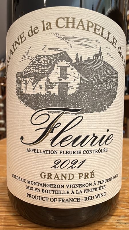 Domaine de la Chapelle des Bois Fleurie Grand Pre (750mL)