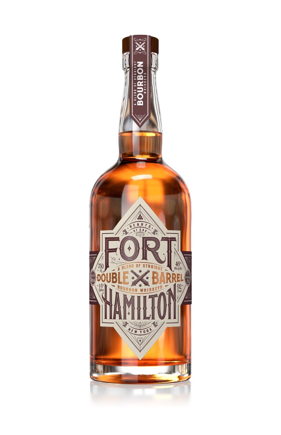 Fort Hamilton Double Barrel Bourbon (750ml)