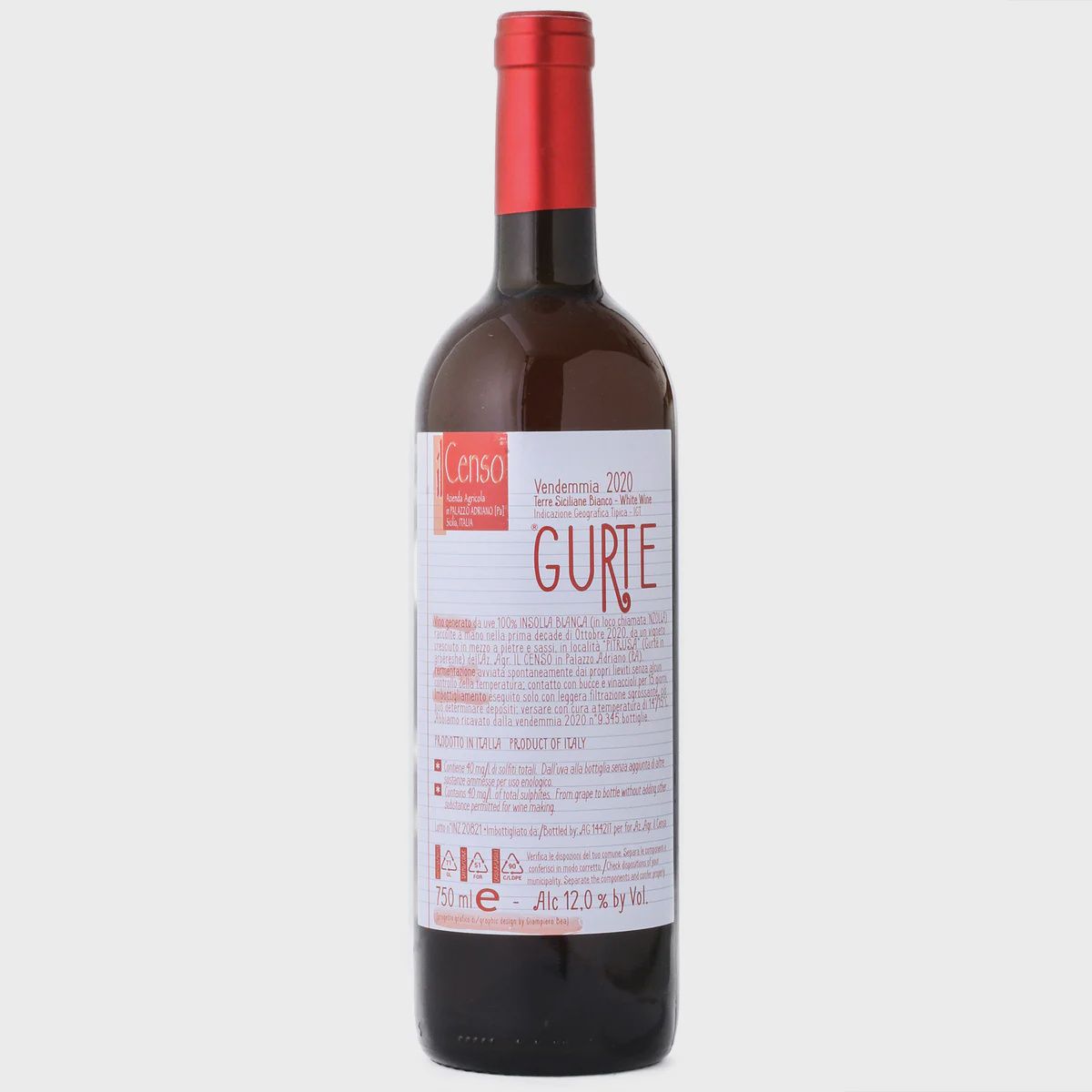 Il Censo Gurte Insolia Terre Siciliane Biance (750ml)