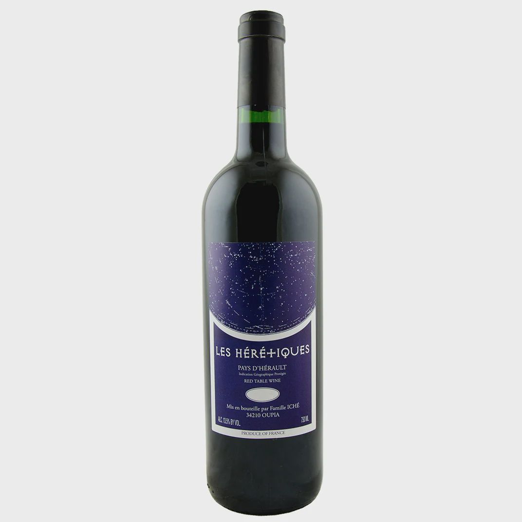 Les Heretiques Pays D' Herault Red Table Wine (750ml)