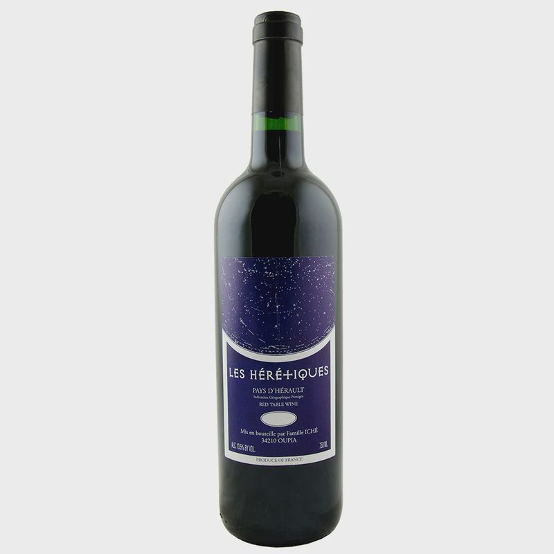 Les Heretiques Pays D' Herault Red Table Wine (750ml)