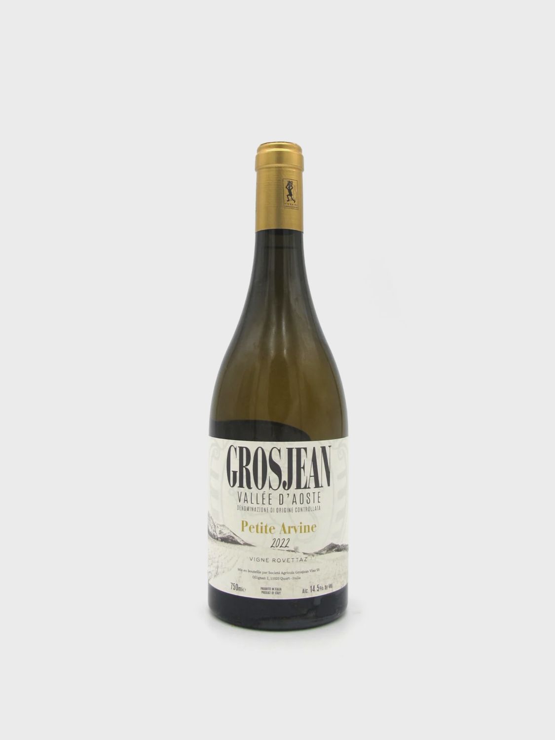 Grosjean Petite Arvine Vigne Rovettaz d'Asoste(750ml)