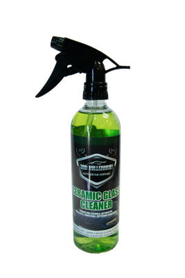 Ceramic glass cleaner