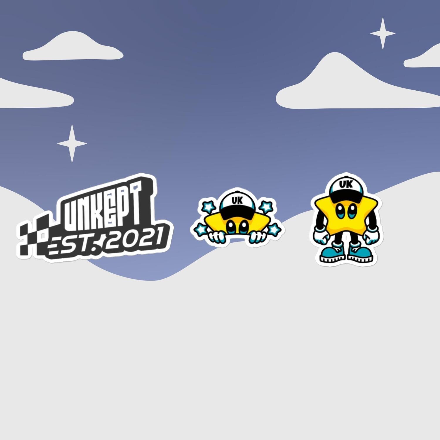 Star-Boy Sticker Set