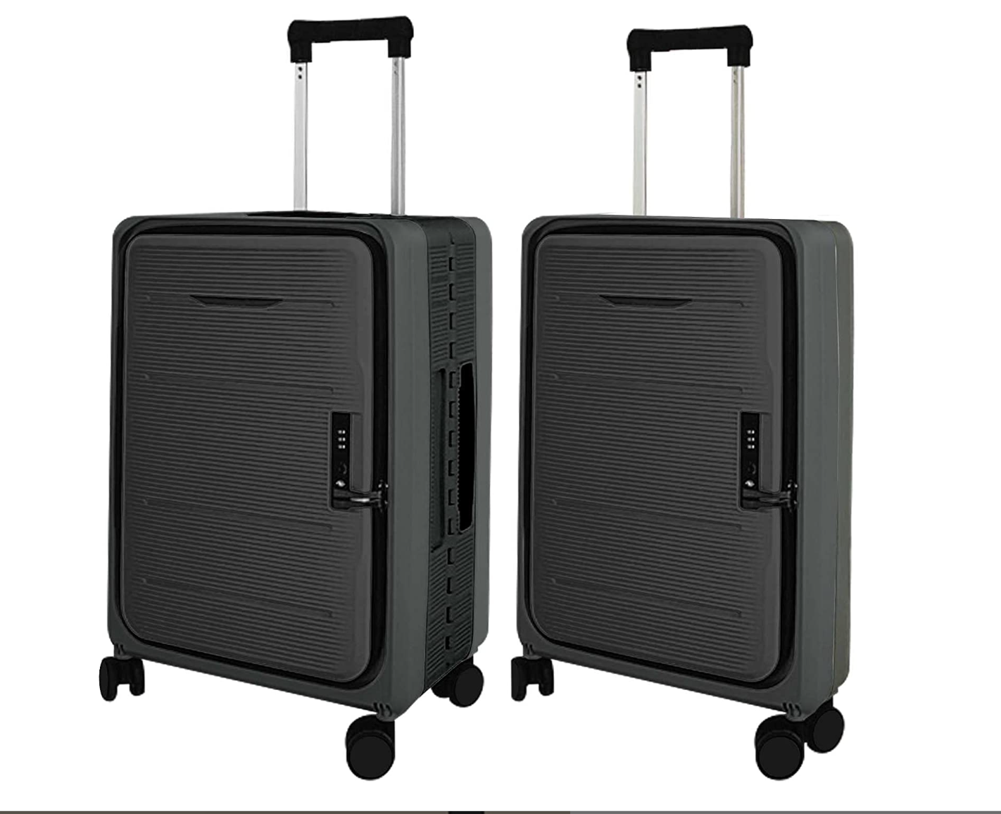 TRAVLR&#39;s Bubule Foldable/Collapsable Luggage PP Suitcase Hardshell Lightweight 20&quot;Cabin Carry On Trolley with TSA Lock and Mute Spinner Wheels