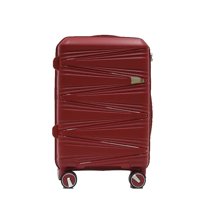 TRAVLR 100% PP break resistant lightweight 20&quot; carryon cabin luggage trolley