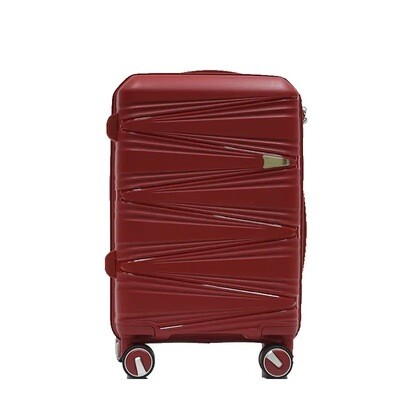 TRAVLR 100% PP break resistant lightweight 20" carryon cabin luggage trolley