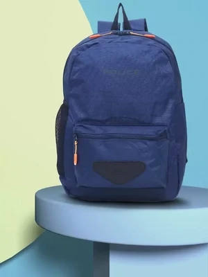 POLICE Small 20 L Backpack Navy Vindo Casual Medium Size 20Ltr. Nylon Backpack for Men  (Blue)