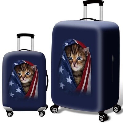 TRAVLR Luggage Cover Washable Suitcase Protector Anti-scratch Suitcase cover Fits 18-32 Inch Luggage
