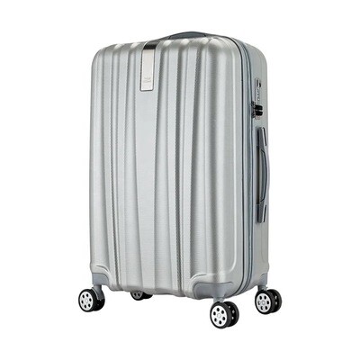 TRAVLR PC+ABS Durable Carry-On 20" Lightweight Luggage with Mute Spinner Wheels & TSA Lock