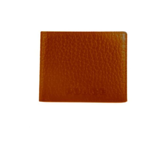 POLICE Hulkin Overflap Men&#39;s 100% Genuine Leather Coin Wallet with Card Holders, Gifts for Men- ORANGE