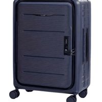 Travlr&#39;s Bubble Foldable /Collapsible 100%  PP hardside Lightweight 20&quot; Cabin  Trolley  luggage with TSA Lock and mute Spinner Wheels - Grey