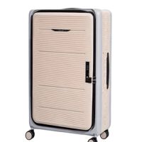 Travlr&#39;s Bubble Foldable /Collapsible Luggage 100% PP Lightweight hardside 20&quot; cabin Luggage Trolley with TSA Lock and Mute Spinner Wheels - Khaki