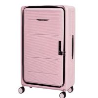 Travlr&#39;s Bubble  Foldable /Collapsible Luggage 100% PP Lightweight hardside 20&quot; cabin  Luggage Trolley with TSA Lock and Mute Spinner Wheels- Rose Pink