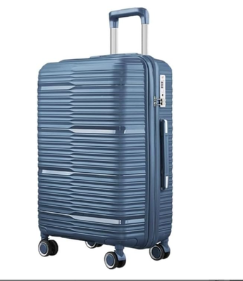 TRAVLR 100% PP break resistant lightweight expandable  20" carryon cabin luggage trolley