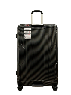 TRAVLR  Textured Print  Medium (25") Hardside Luggage  Expandable,  Anti-Scratch, Mute Eight Wheels  Wheels and TSA Lock