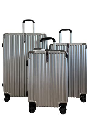 TRAVLR Strokes 3 Piece (20"25"29") Hardside Luggage Set Expandable,  Anti-Scratch, Mute Eight Wheels  Wheels and TSA Lock