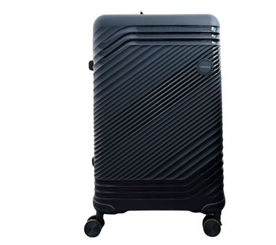 TRAVLR 100% PP break resistant lightweight expandable 24" checkin luggage trolley . TRAVLR 100% PP break resistant lightweight expandable 24" checkin luggage trolley .