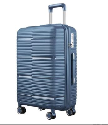 TRAVLR 100% PP break resistant lightweight expandable 24" checkin luggage trolley . TRAVLR 100% PP break resistant lightweight expandable 24" checkin luggage trolley .