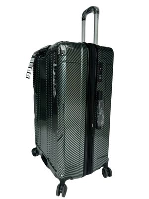 TRAVLR  Textured Print Carryon (20")Hardside Luggage Expandable,  Anti-Scratch, Mute Eight Wheels  Wheels and TSA Lock
