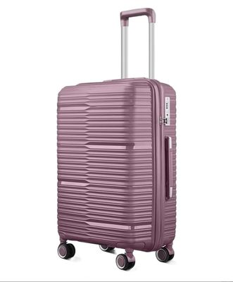 TRAVLR 100% PP break resistant lightweight expandable  20" carryon cabin luggage trolley