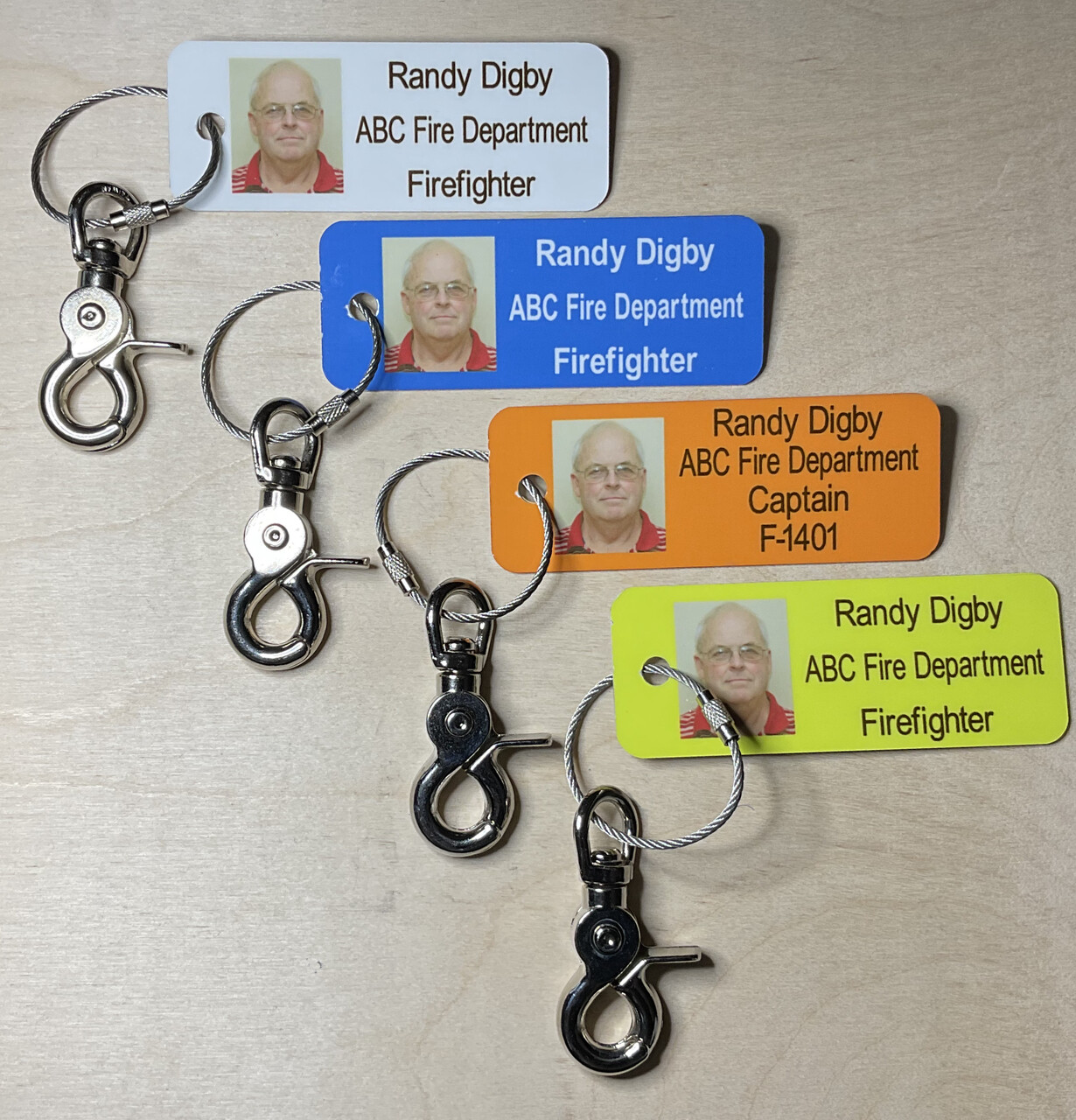 IDAL200 - Picture Aluminum Accountability Tag