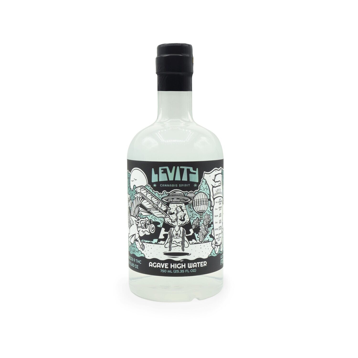 Levity Cannabis Spirit – Agave High Water