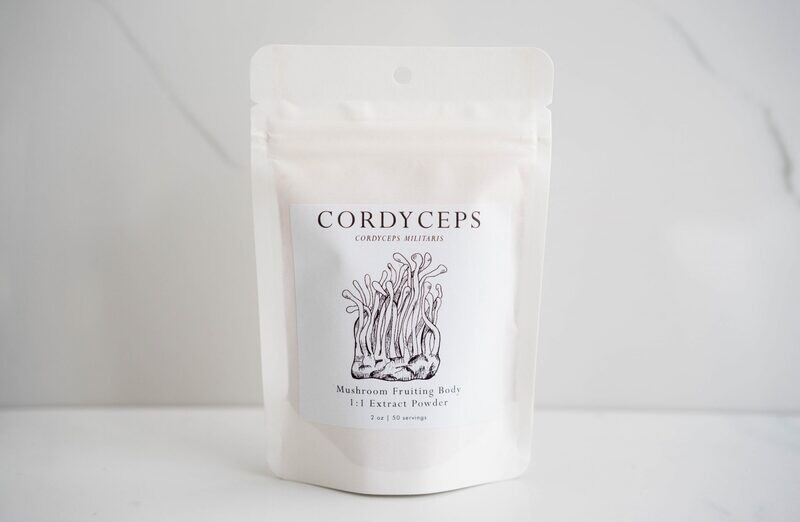 Cordyceps Mushroom Powder from Plantae + Fungi