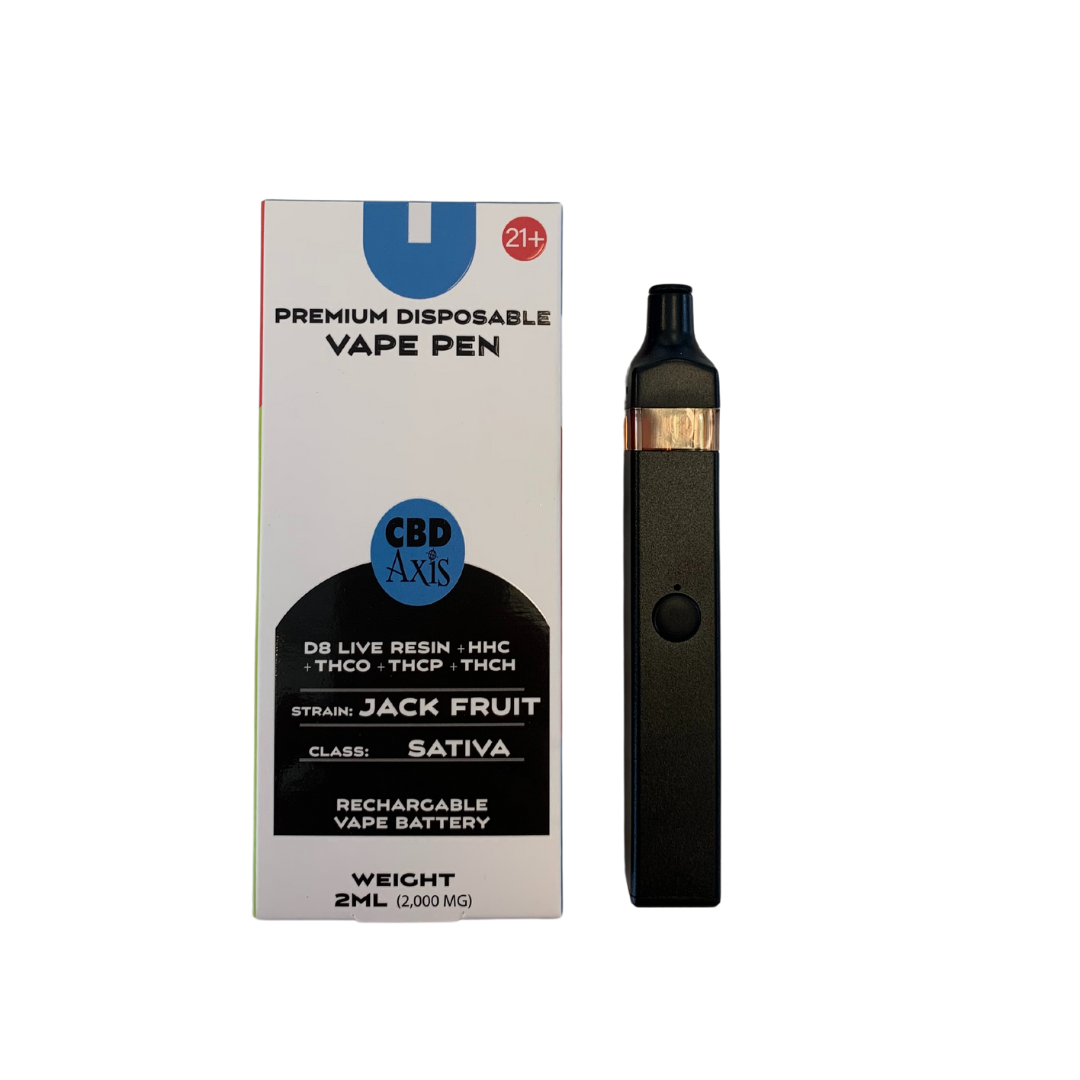 DELTA 8 LIVE RESIN + HHC + THCO + THCP + THCO 2ML (2,000MG) DISPOSABLE PEN