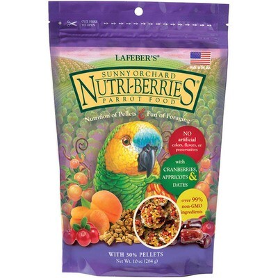 Sunny Orchard Nutri-Berries for Parrots 10oz