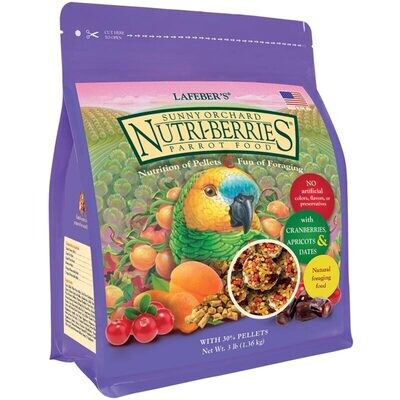 Sunny Orchard Nutri-Berries for Parrots - 3lb