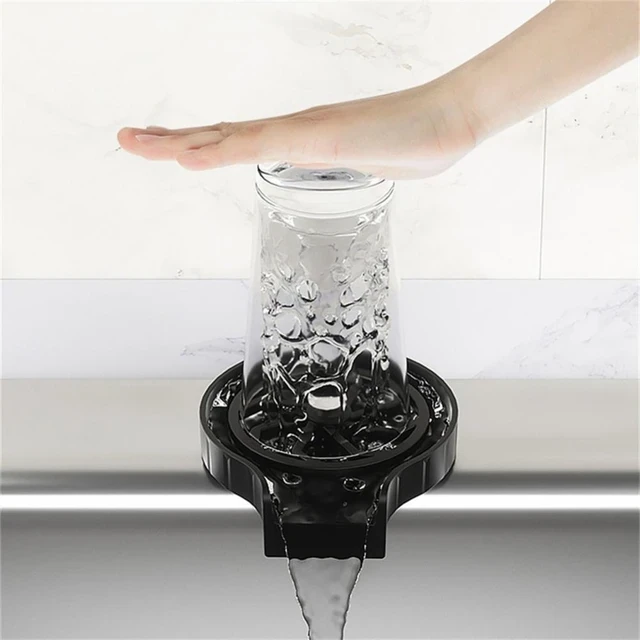 Automatic Cup Washer, Glass Rinser Kitchen Sink Bar Glass.