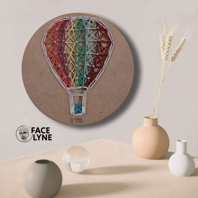 Air Balloon String Art Kit