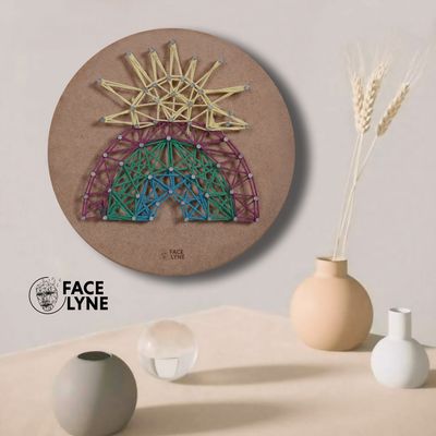 Rainbow String Art Kit