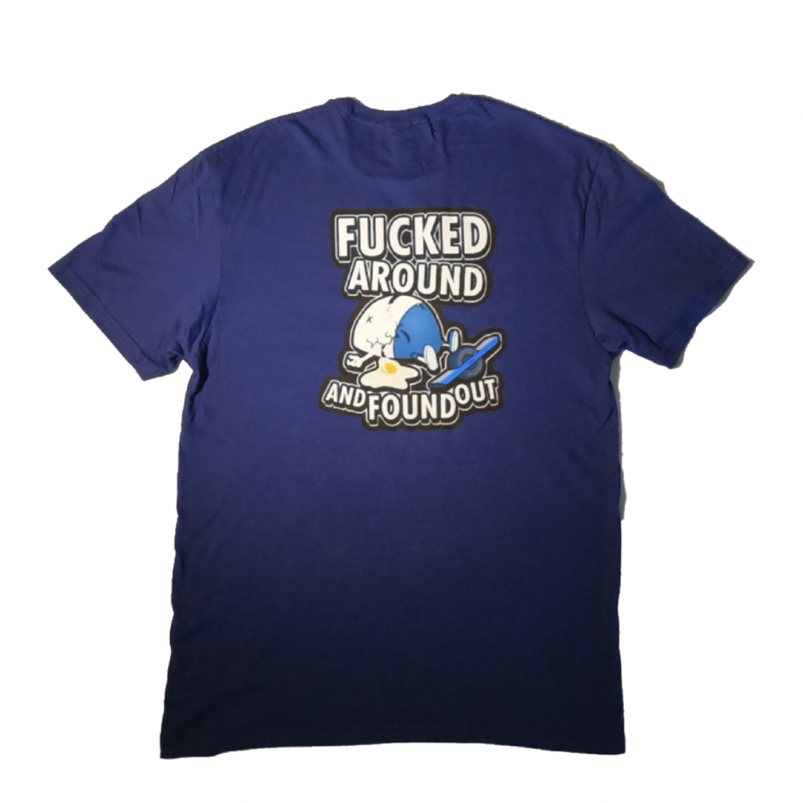 Fuck Around Tee Navy