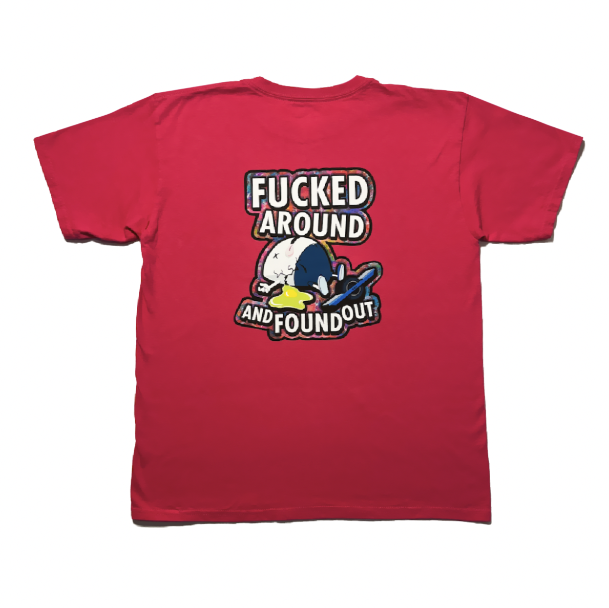 Fuck Around Tee Pink