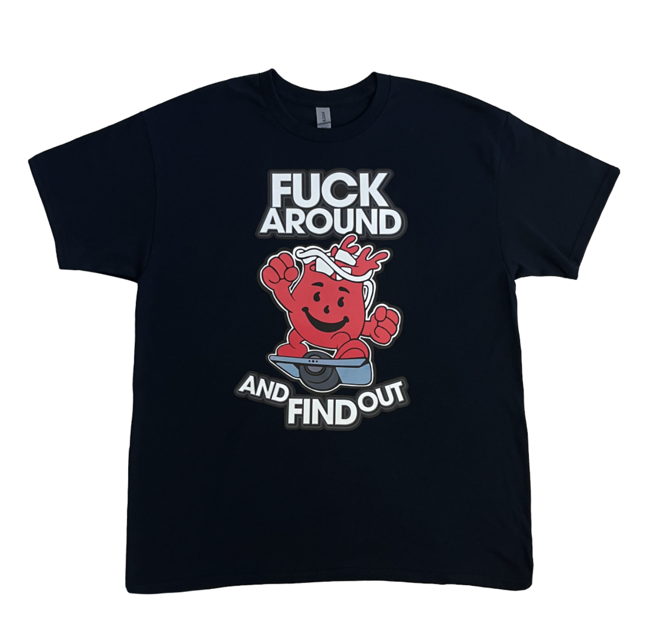 Fuck Around Tee Black