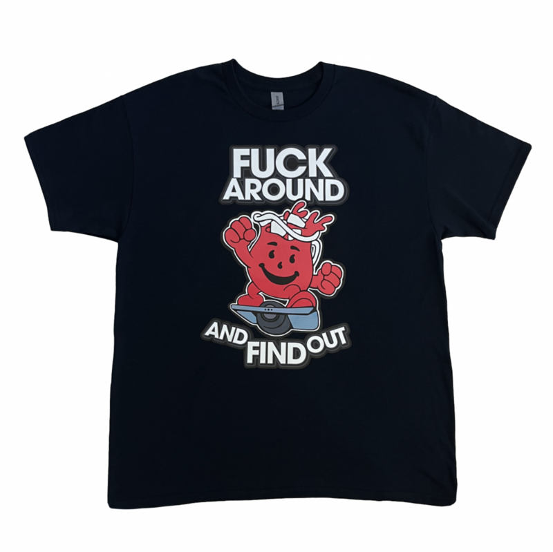 Fuck Around Tee Black