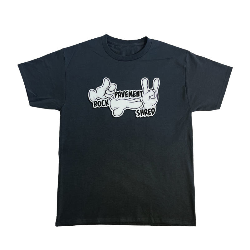 Rock Pavement Shred Tee Gray